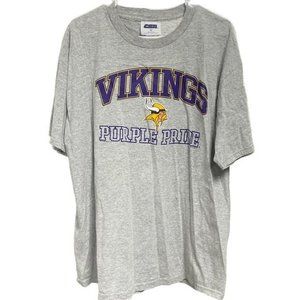 Vintage Minnesota Vikings Purple Pride Tee Shirt